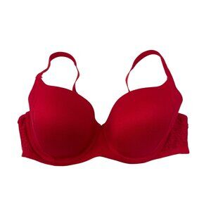 Secret Treasures Women Red Push-Up Underwire Bra Size 40C